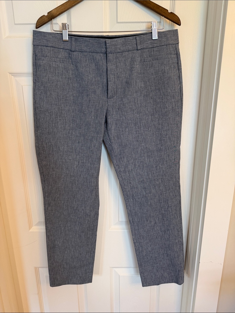 Banana Republic Sloan Pants - Heathered Navy